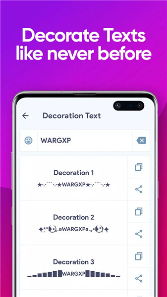 Fancy Text Generator screenshot