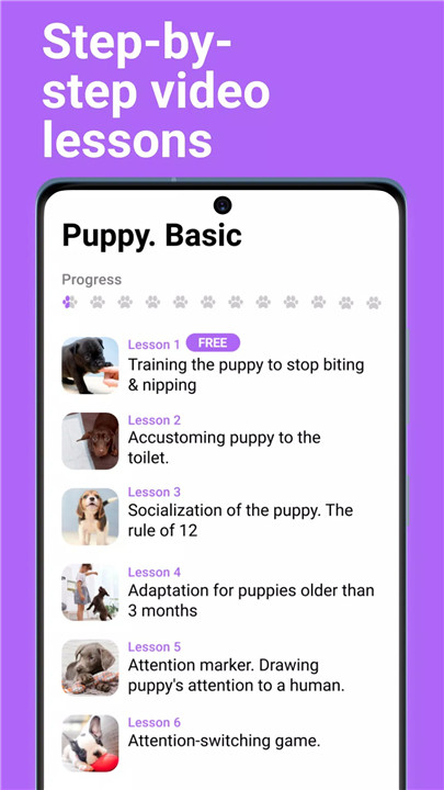 Dog whistle & training app screenshot