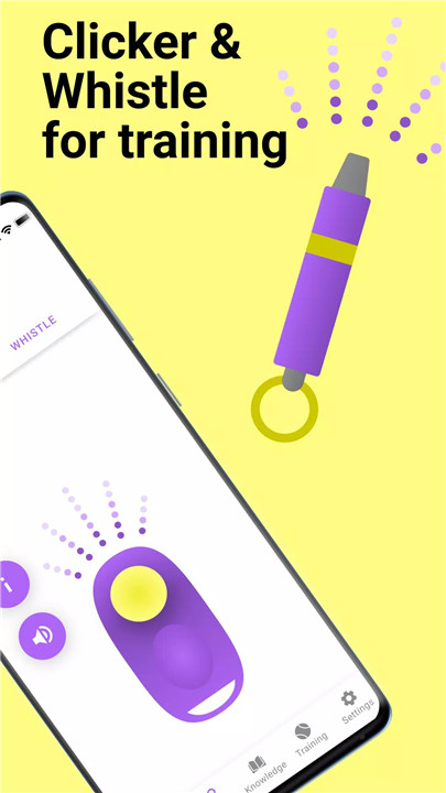 Dog whistle & training app screenshot