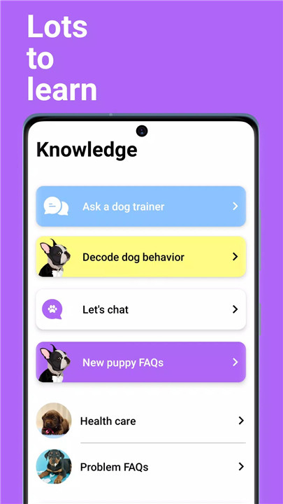 Dog whistle & training app screenshot