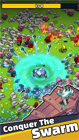 Swarm Survival: Battle Magic screenshot