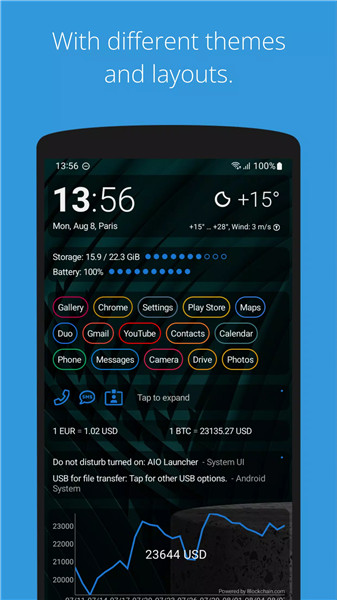 AIO Launcher screenshot