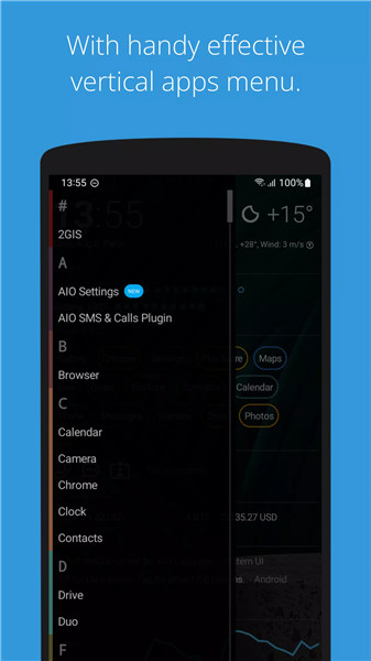 AIO Launcher screenshot