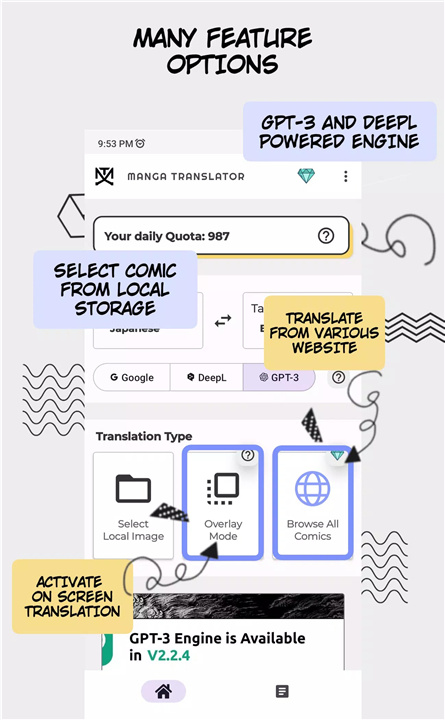 Manga Translator screenshot