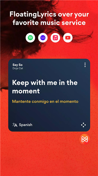 Musixmatch Lyrics screenshot