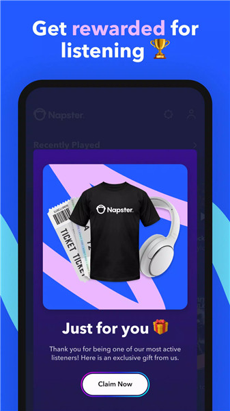 Napster Music screenshot