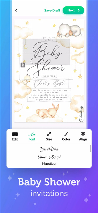 Invitation Maker: Card Creator screenshot