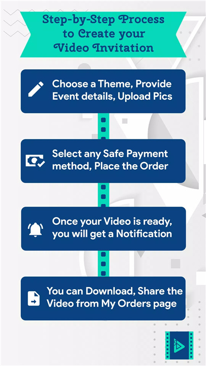 Video Invitation Maker App screenshot