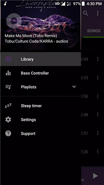 Bass Music Player screenshot