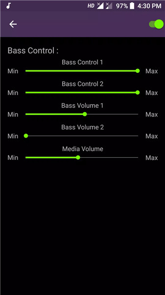 Bass Music Player screenshot