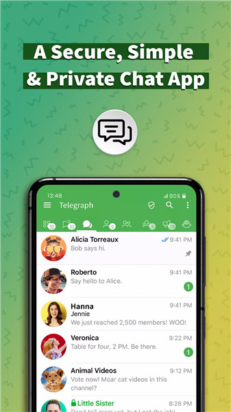 Graph Messenger screenshot