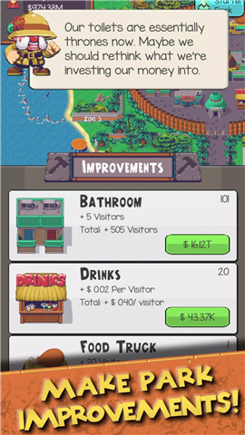 Idle Dino Zoo screenshot