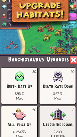 Idle Dino Zoo screenshot