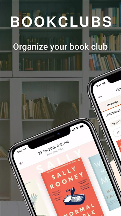 Bookclubs screenshot