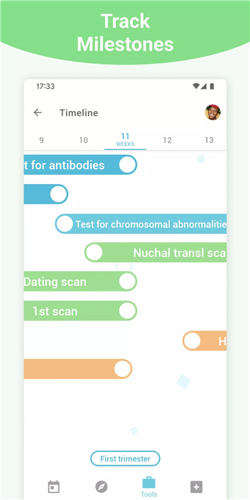 Pregnancy + | Tracker App screenshot