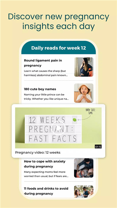 Pregnancy App & Baby Tracker screenshot