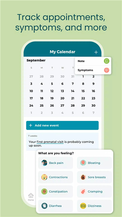 Pregnancy App & Baby Tracker screenshot