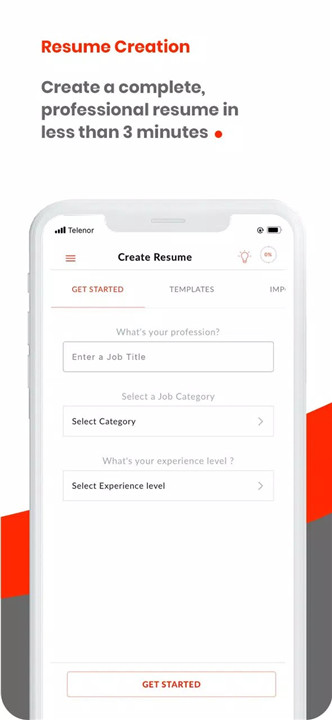 Resume Inc. screenshot