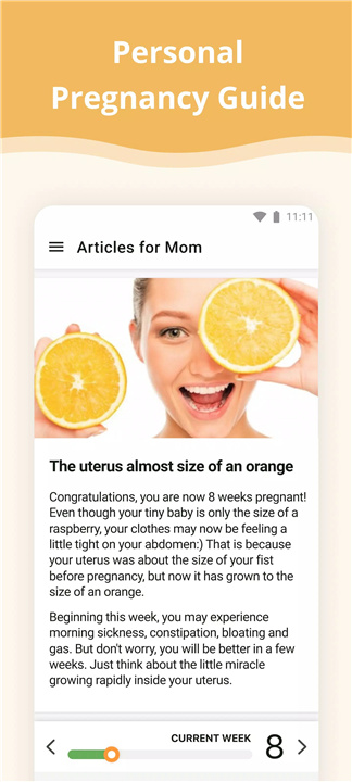 Pregnancy App screenshot