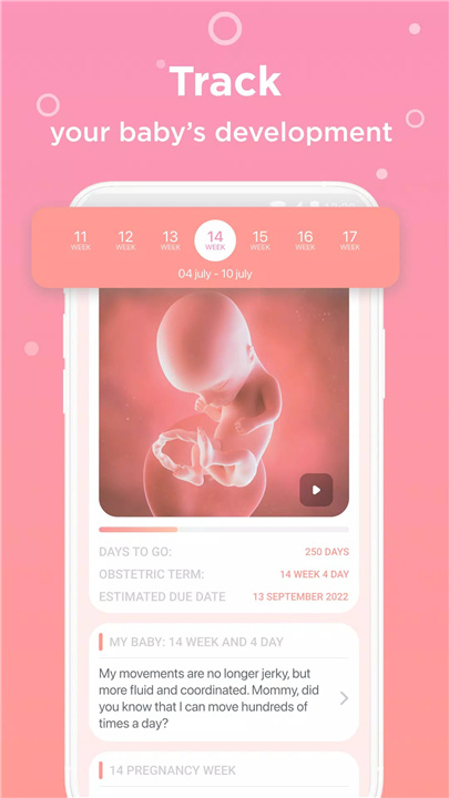 Pregnancy Tracker & Baby Guide screenshot