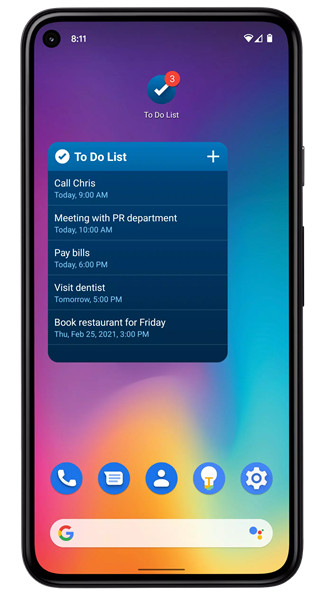 To Do List screenshot