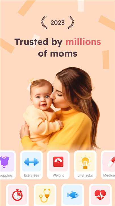 Momly: Pregnancy App & Tracker screenshot