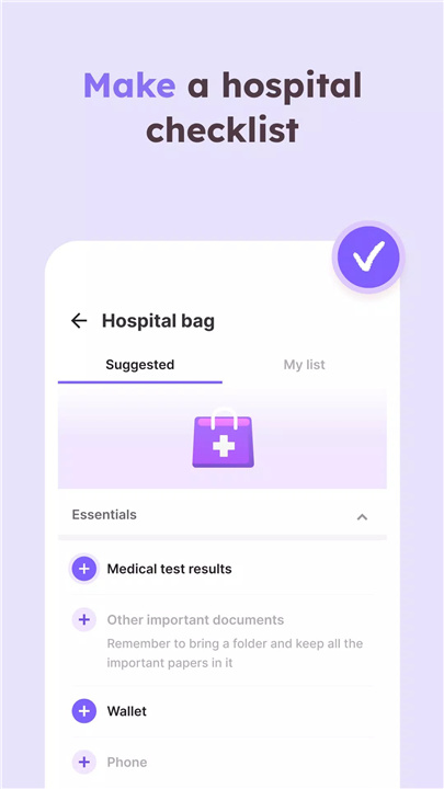 Momly: Pregnancy App & Tracker screenshot