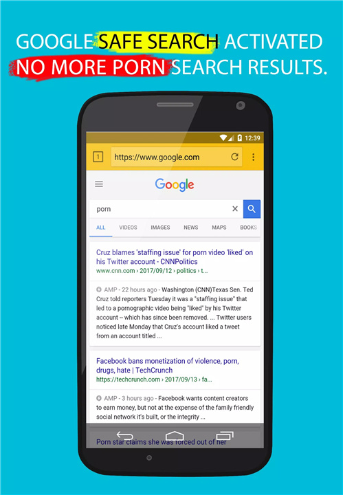 Porn Blocker: Safe Search screenshot