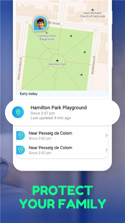Be Closer: Family location screenshot
