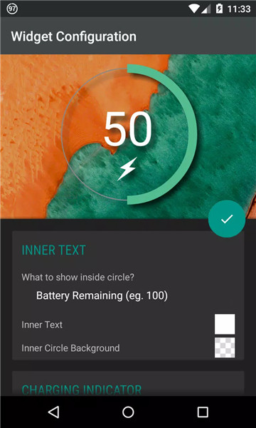 Battery Widget Reborn screenshot