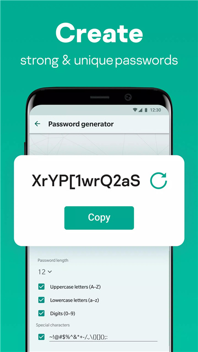 Kaspersky Password Manager screenshot