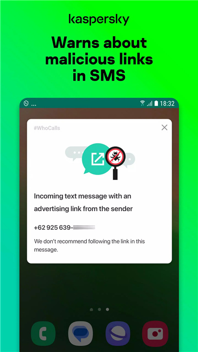 Anti-spam: Kaspersky Who Calls screenshot