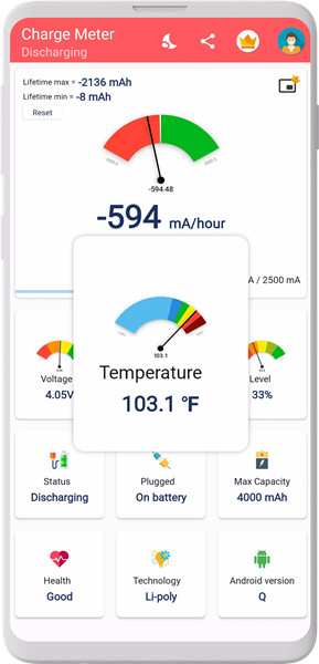 Charge Meter screenshot