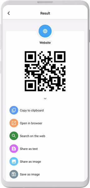 Nego QR Code Scanner screenshot