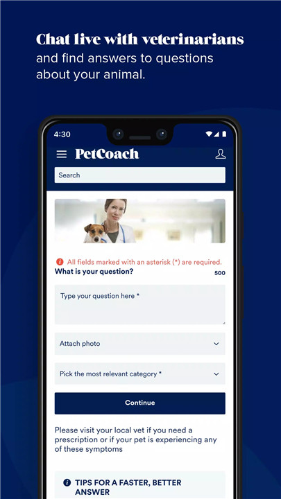 PetCoach screenshot