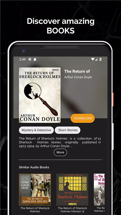 AmazingBooks Books Audiobooks screenshot