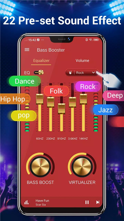 Equalizer- Bass Booster & Volume screenshot