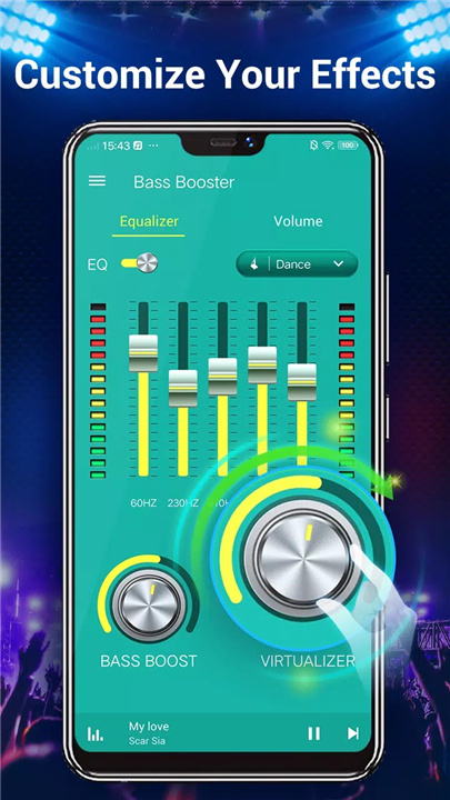 Equalizer- Bass Booster & Volume screenshot