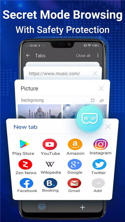 Web Browser - Fast & Privacy screenshot