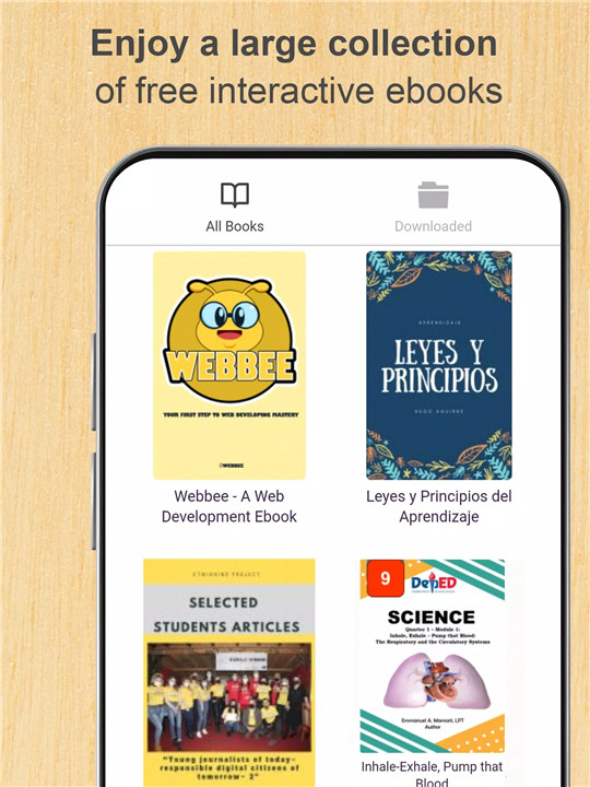 Kotobee Reader screenshot