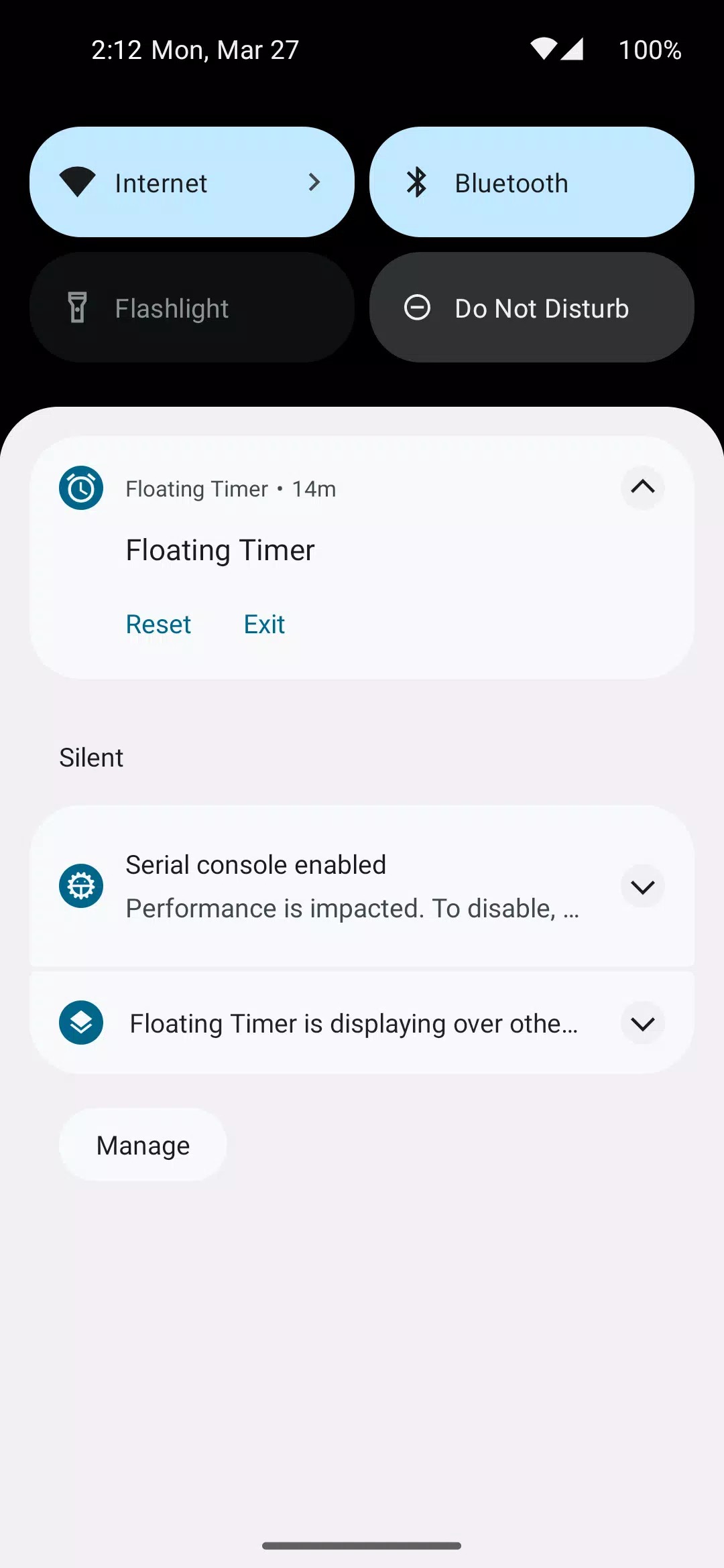 Floating Timer screenshot