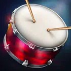 Drums: Real drum set logo
