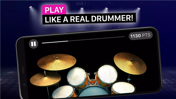 Drums: Real drum set screenshot