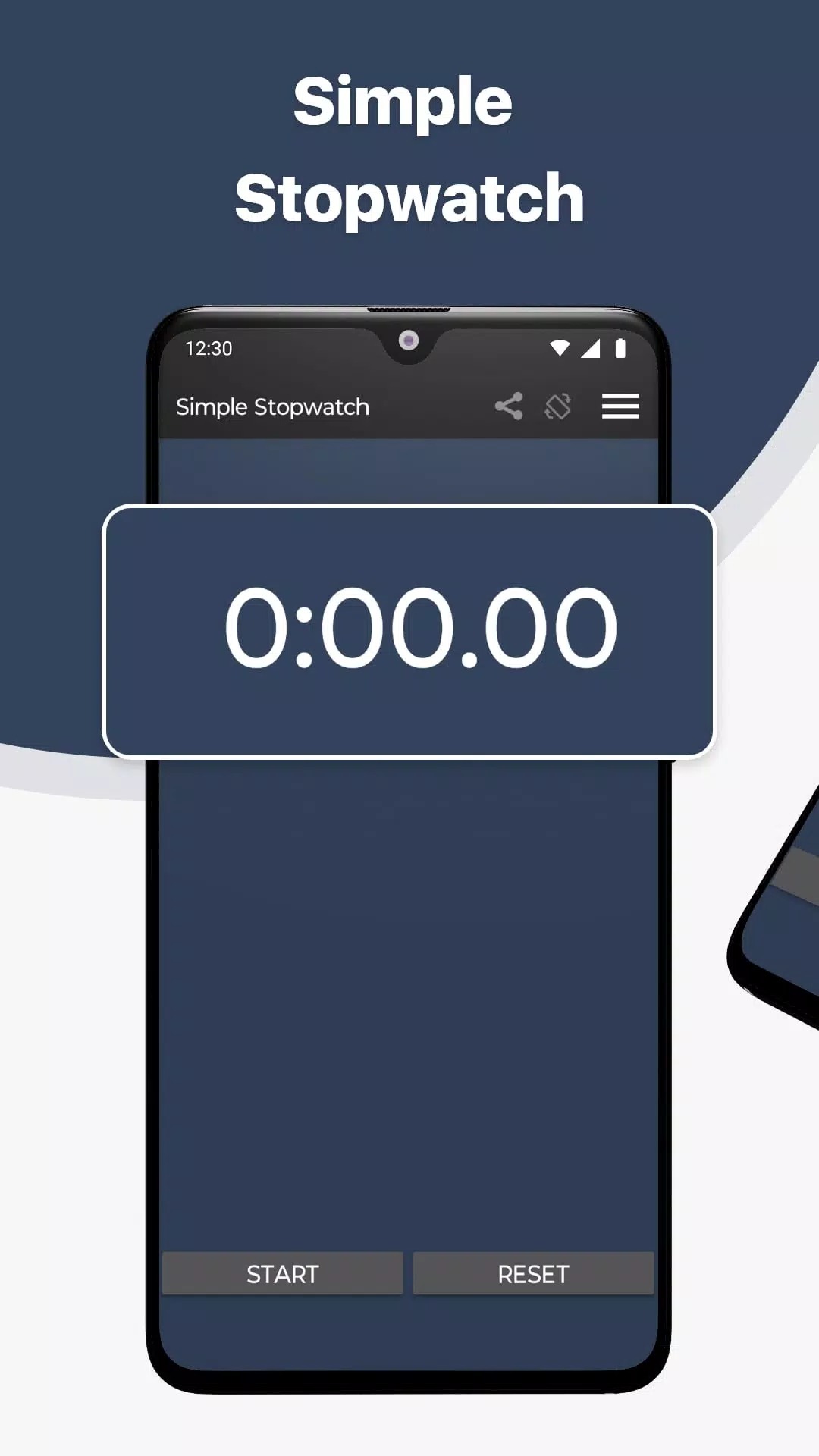 Simple Stopwatch screenshot