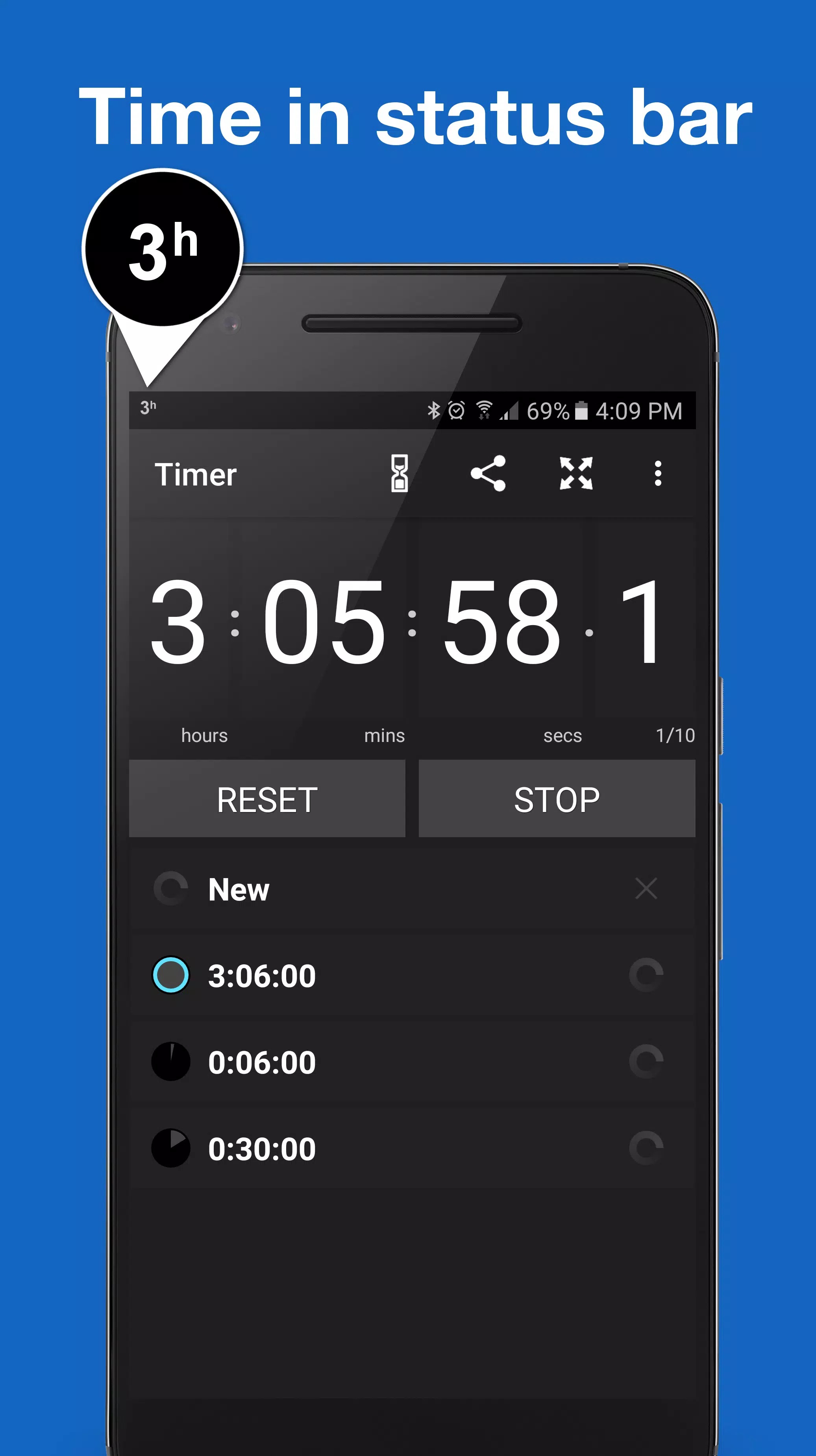 Stopwatch and Timer screenshot