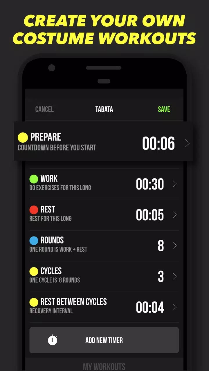 Timer Plus - Workouts Timer screenshot