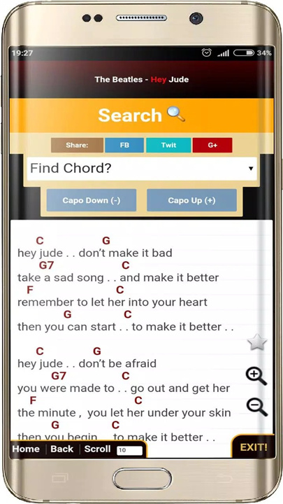 Chord Guitar Full Offline screenshot