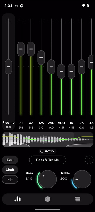 Poweramp Equalizer screenshot