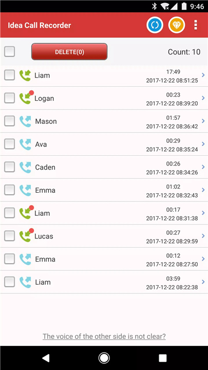 Call Recorder screenshot