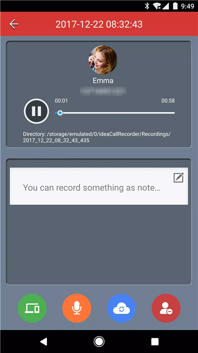 Call Recorder screenshot